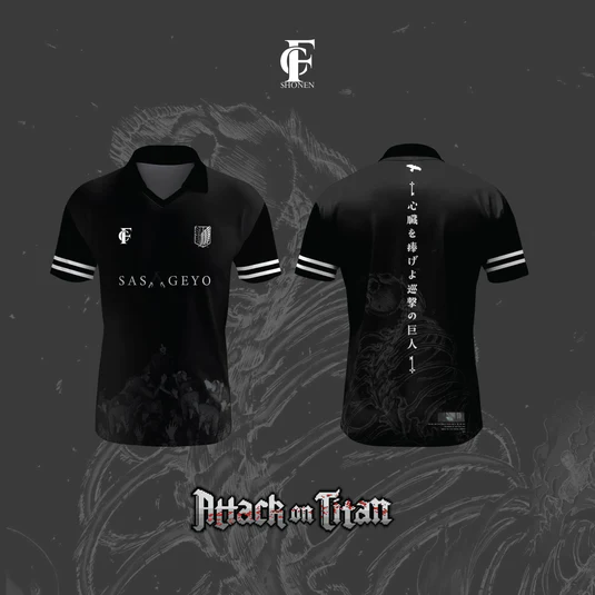 Attack on Titan Collection - Official Anime Jerseys
