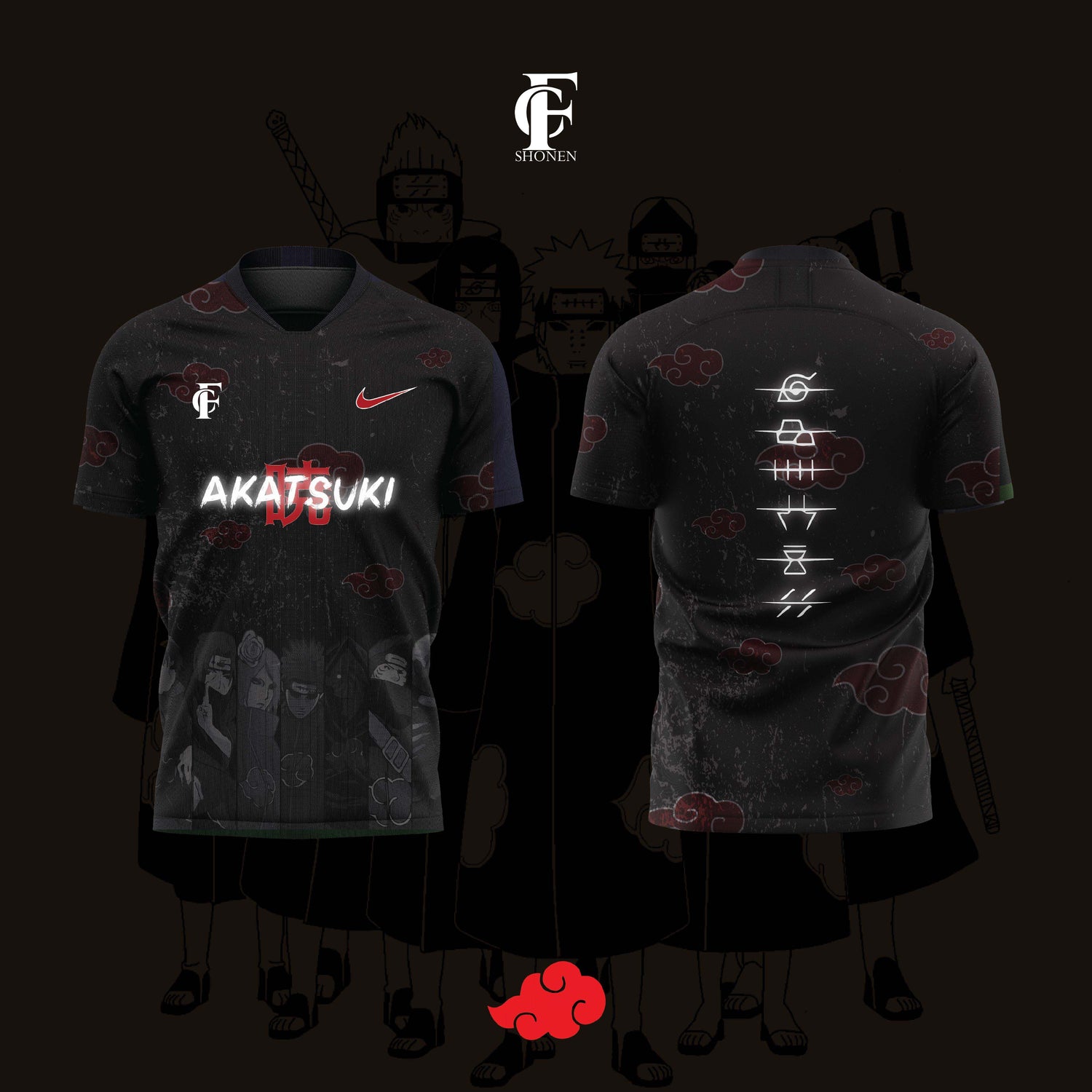 Naruto x Nike Collection - Exclusive Ninja-Inspired Jerseys