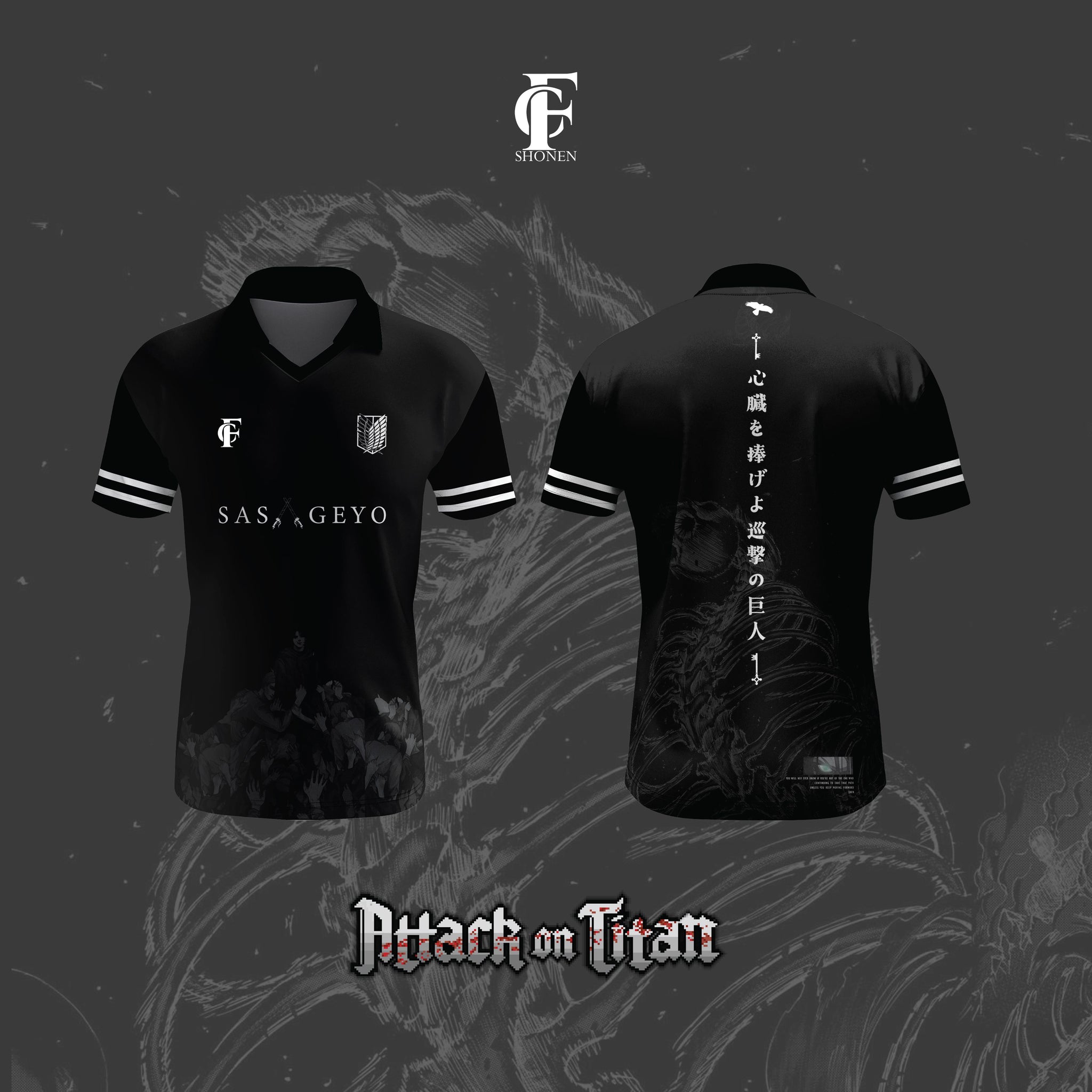 Buy Attack on Titan Jersey - Official Anime Jerseys