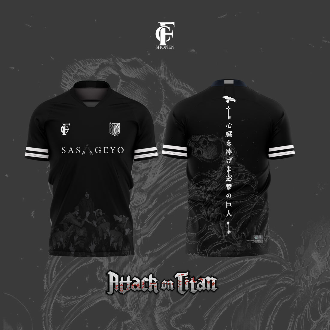 Buy Attack on Titan Jersey - Official Anime Jerseys