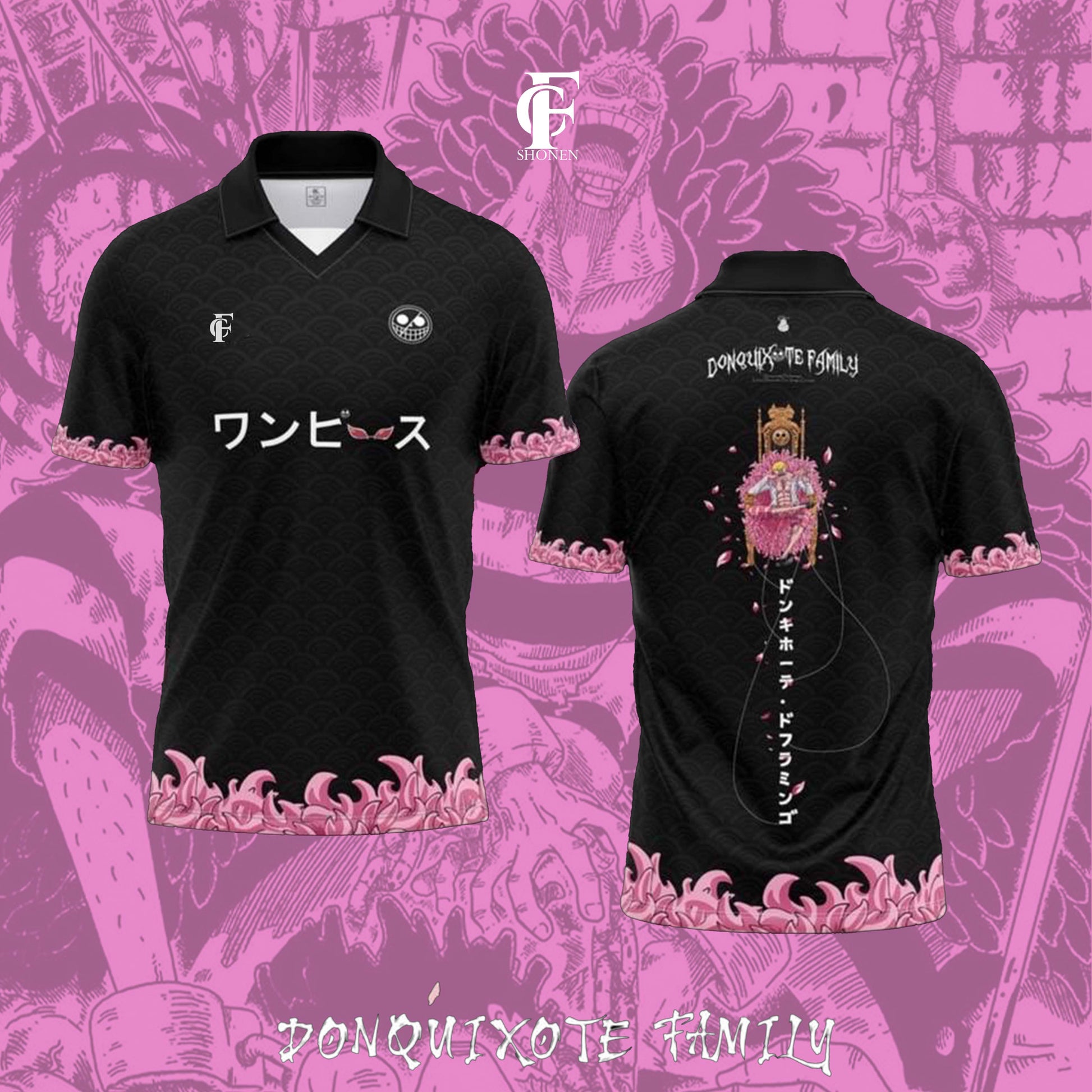 Donquixote Family Jerseys - Exclusive One Piece Gear