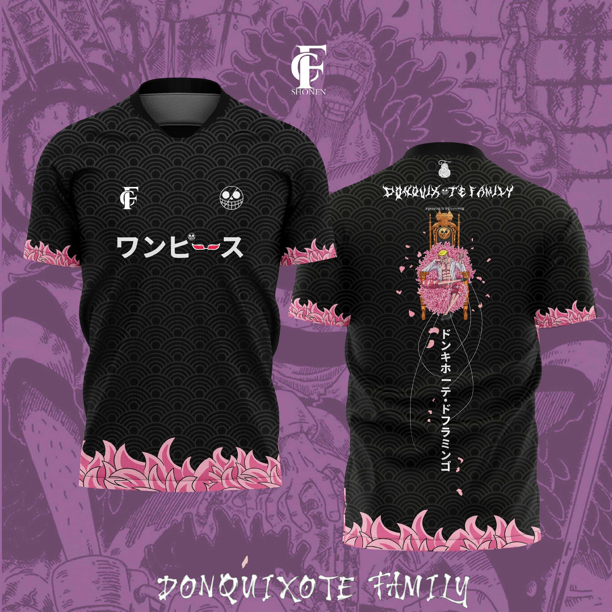 Donquixote Family Jerseys - Exclusive One Piece Gear