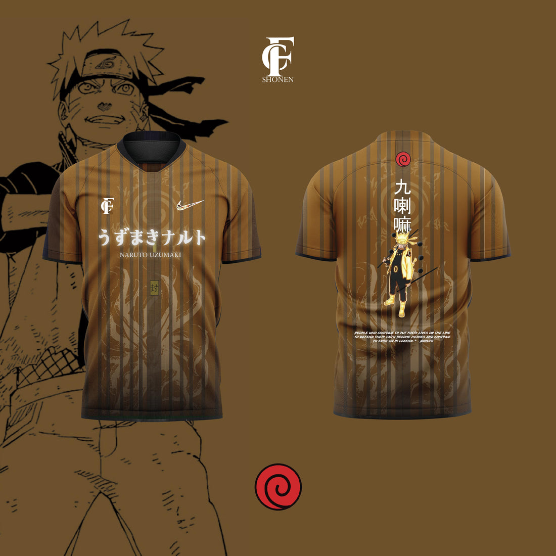 Naruto Uzumaki Jersey - Official Ninja Gear