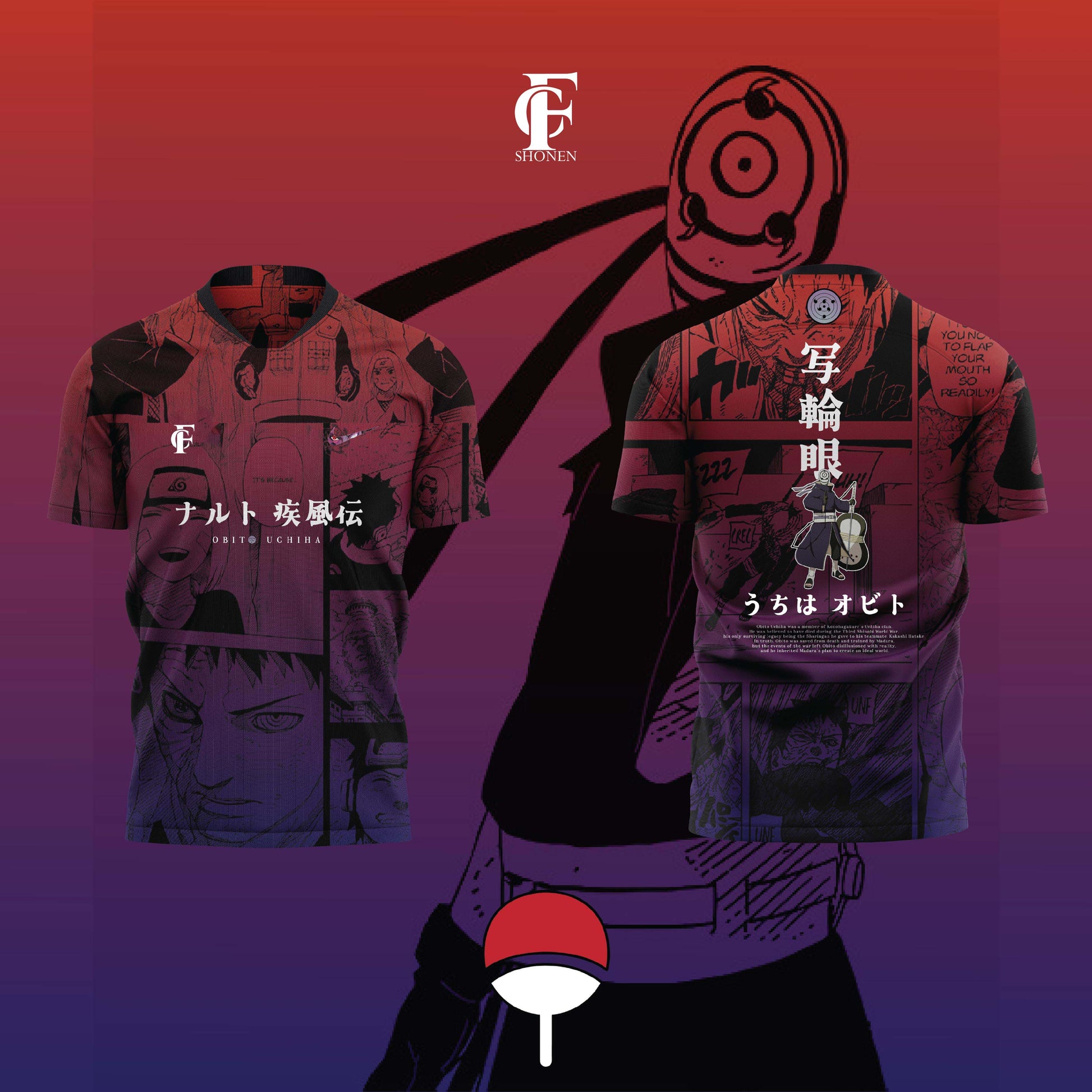 Obito Uchiha Jersey - Iconic Ninja Apparel