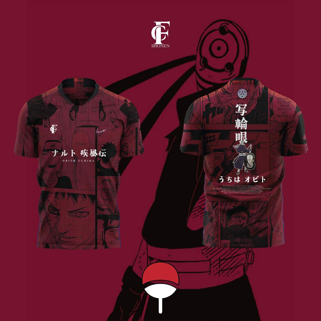 Obito Uchiha Jersey - Iconic Ninja Apparel