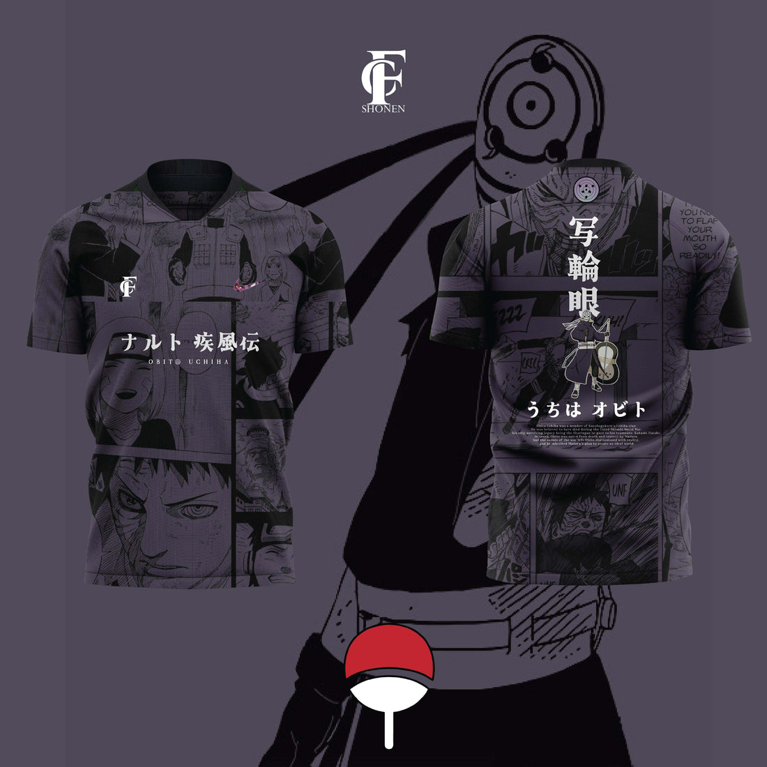 Obito Uchiha Jersey - Iconic Ninja Apparel